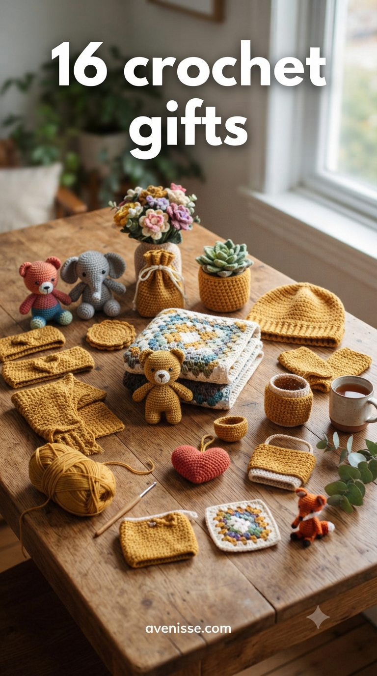 16 crochet gifts