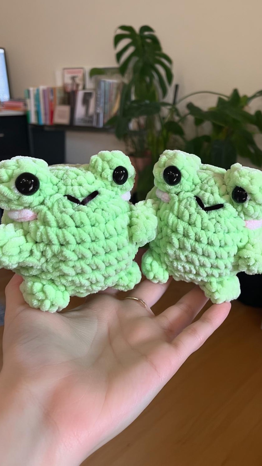 Cheerful Green Frogs