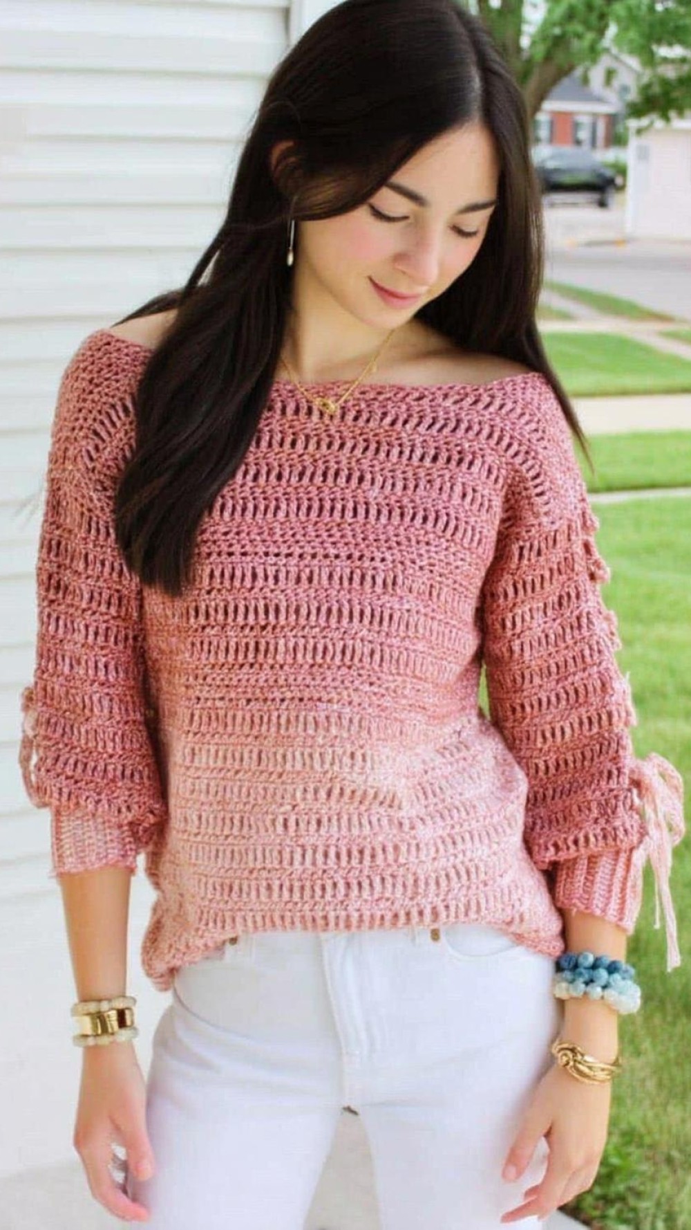 Dusty Rose Lace Perfection