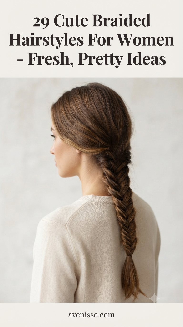 29 Cute Braided Hairstyles For Women - Fresh, Pretty Ideas