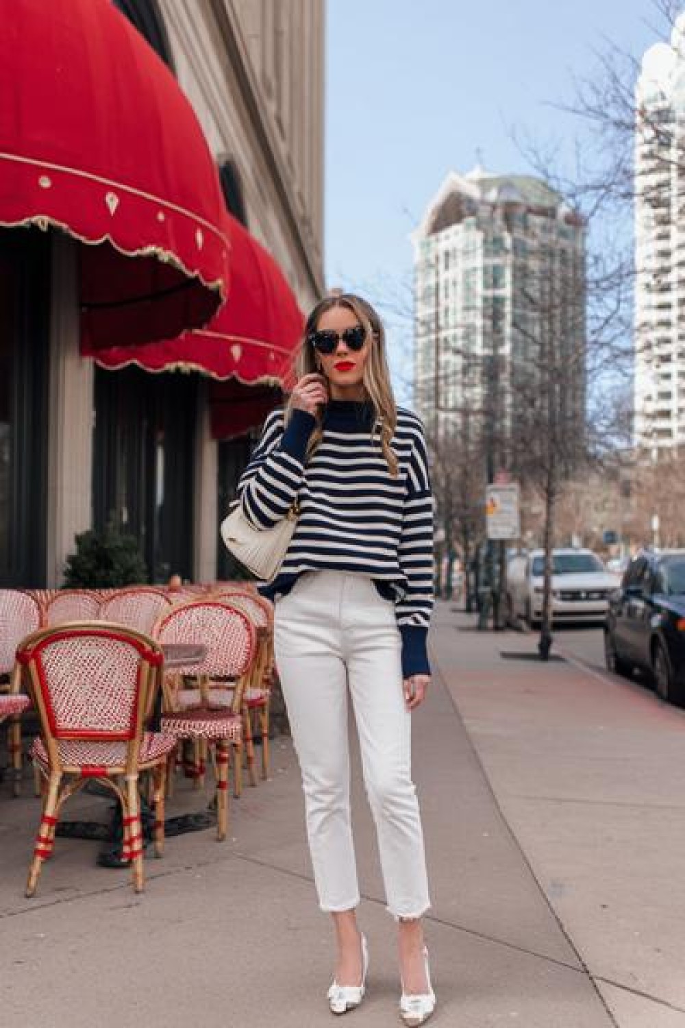 Striped Sweater Outfit Aesthetic - Cute Outfits 2026 Fashionable Coolers Knit