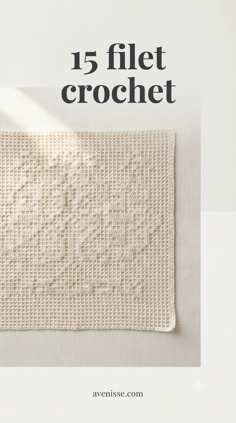 15 filet crochet