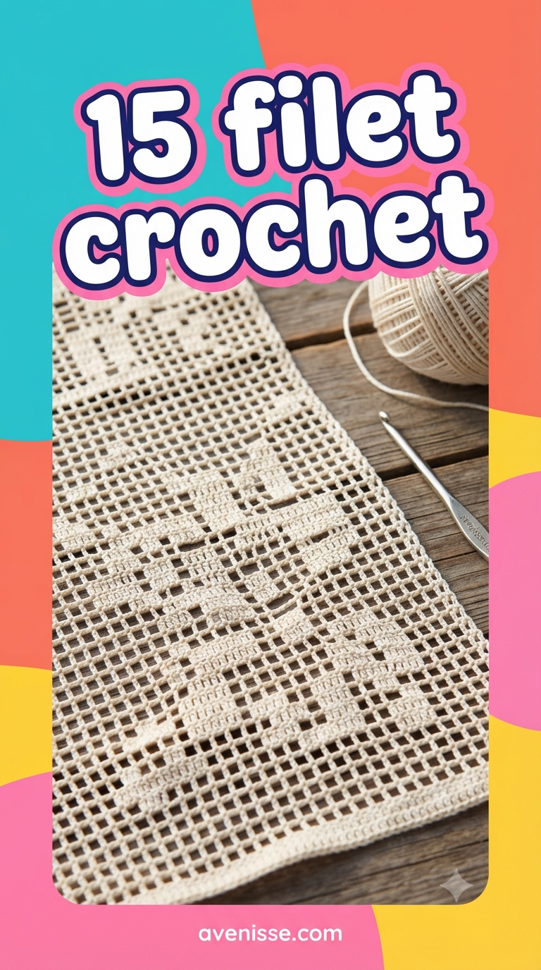 15 filet crochet