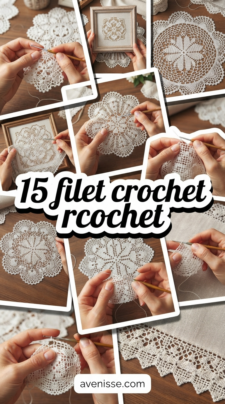 15 filet crochet
