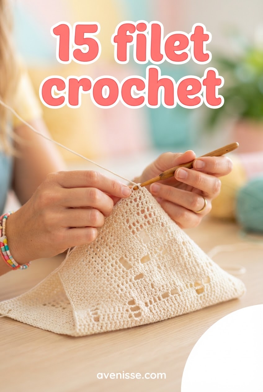 15 filet crochet