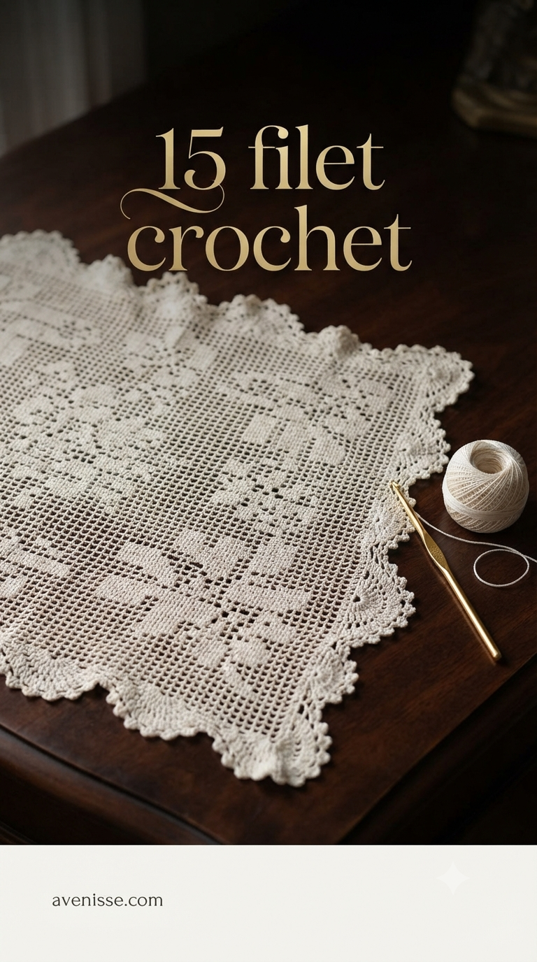 15 filet crochet