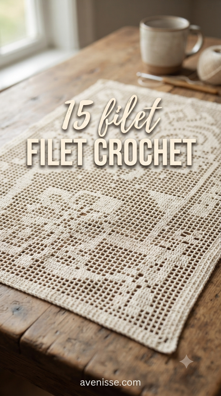 15 filet crochet