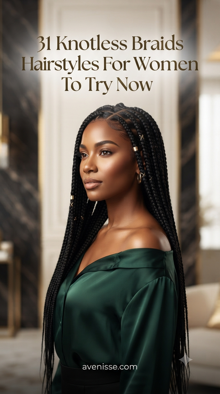 31 Knotless Braids Hairstyles For Women To Try Now