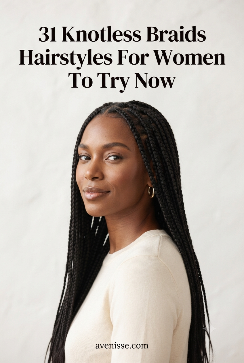 31 Knotless Braids Hairstyles For Women To Try Now