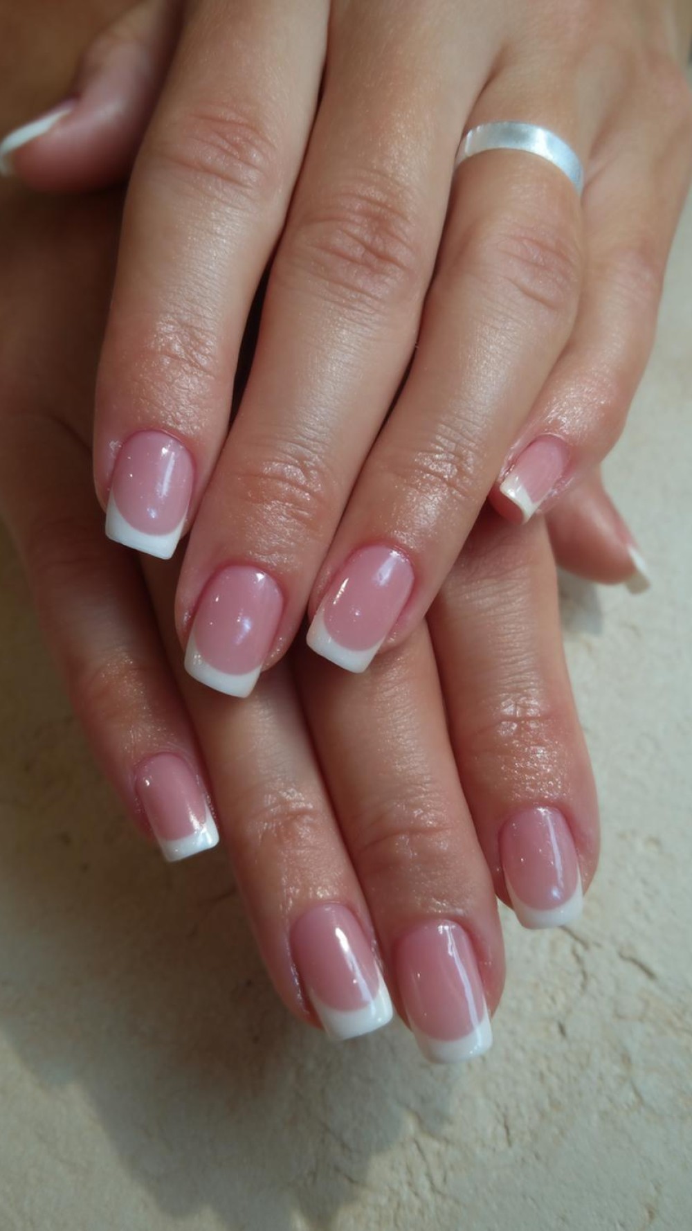 Frenchtips Nails Toes - Nails And Toes Matching: Bright Summer Fun