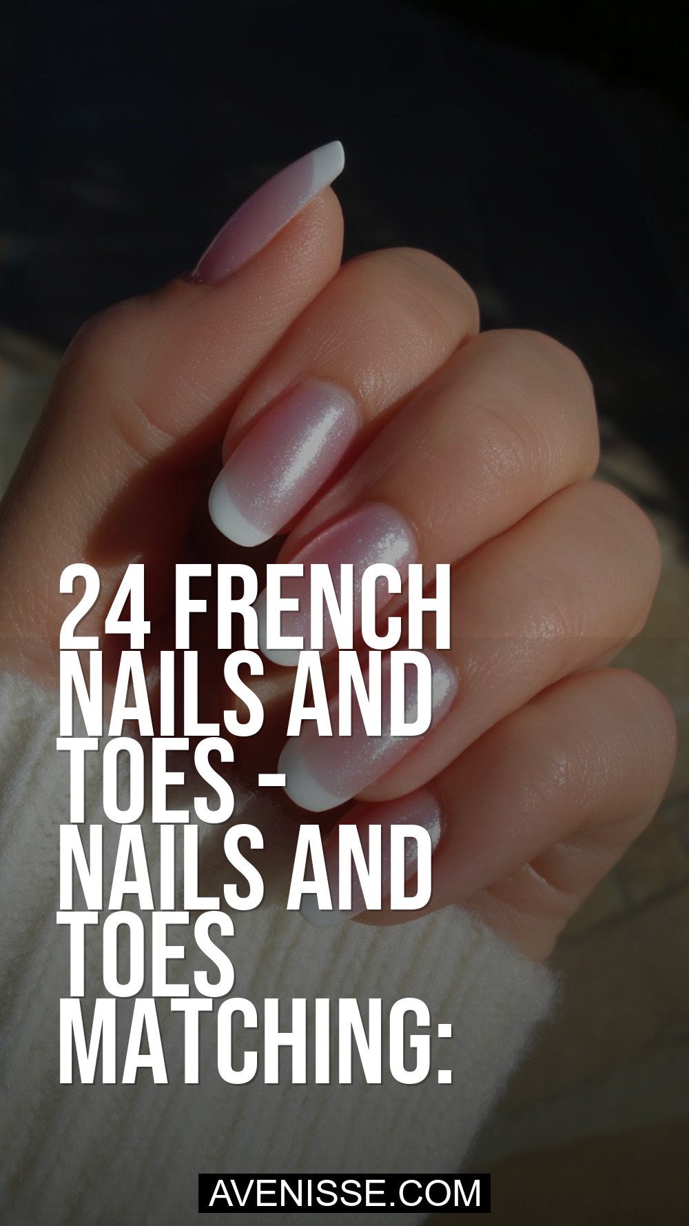 French Nails And Toes - Nails And Toes Matching: Vibrant Neon Pop