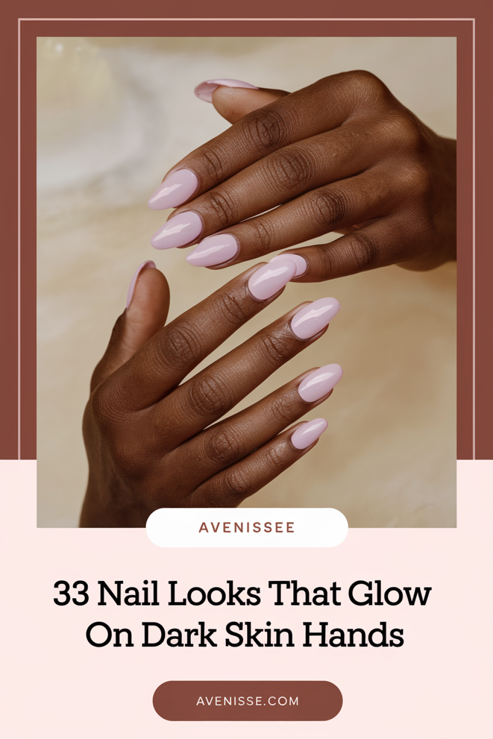 33 Nail Looks That Glow On Dark Skin Hands