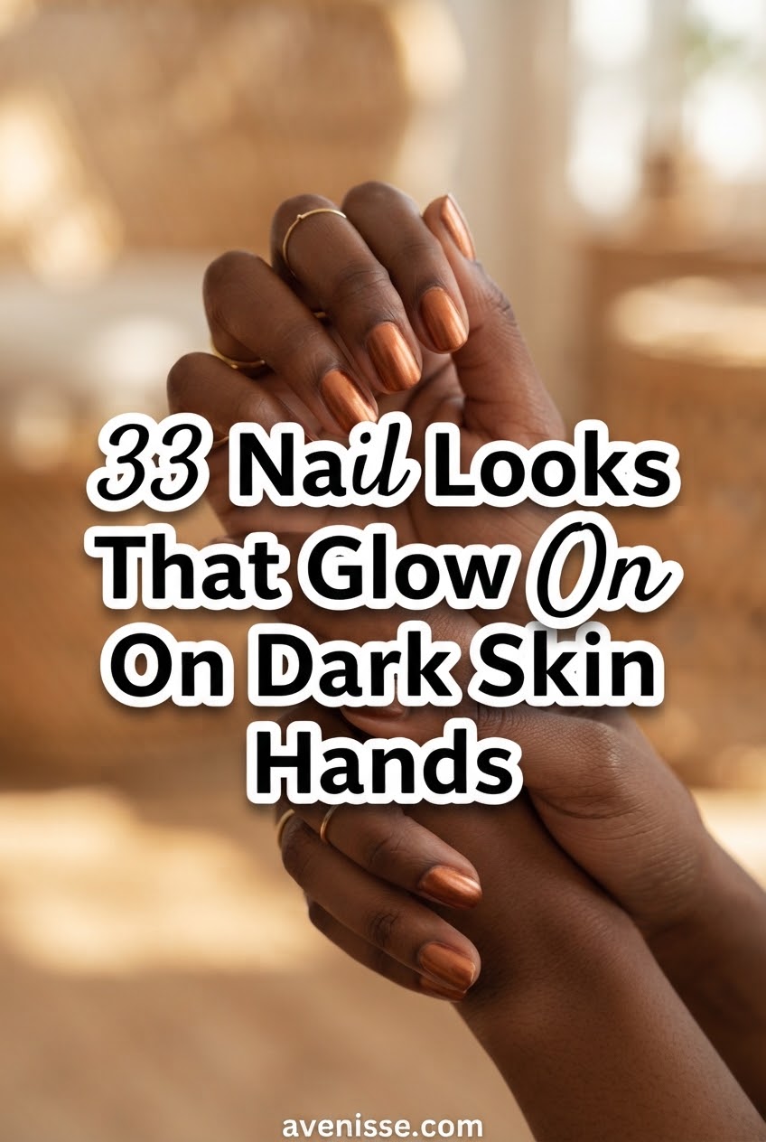 33 Nail Looks That Glow On Dark Skin Hands