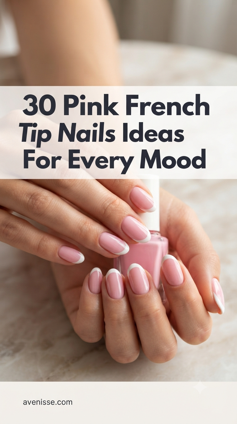 30 Pink French Tip Nails Ideas For Every Mood