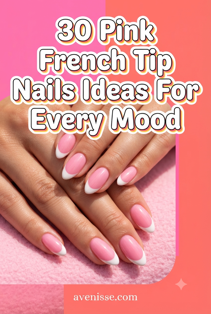 30 Pink French Tip Nails Ideas For Every Mood