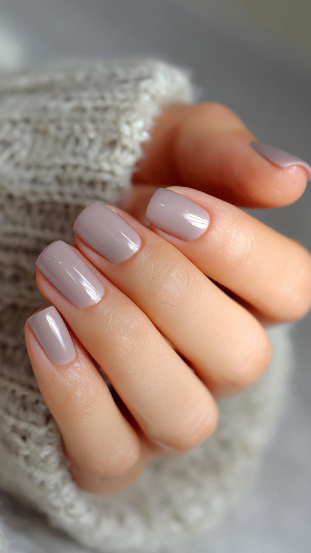 Small Square Nails Design - Nails That Match With Everything: Clean Lines