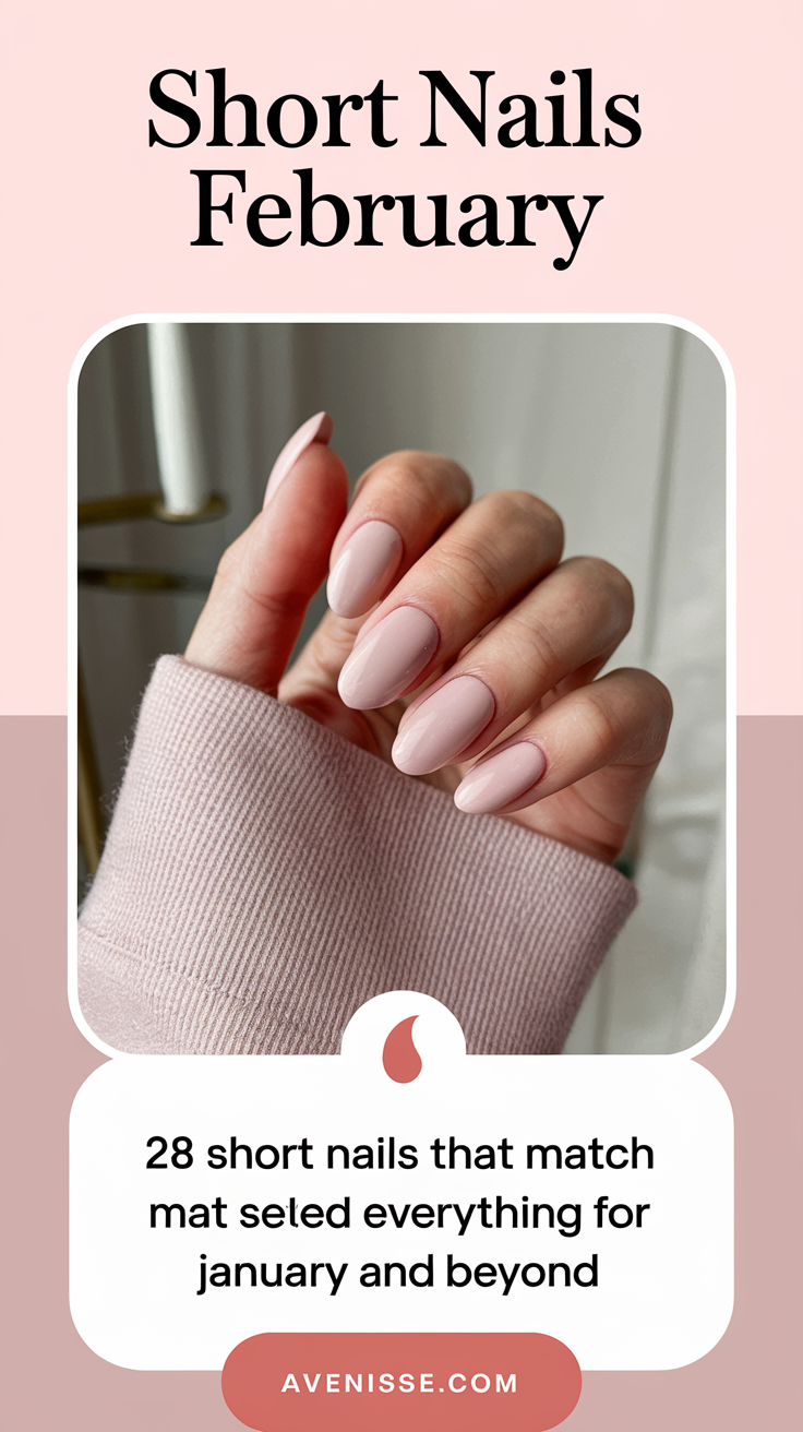 28 Short Nails That Match Everything for January and Beyond