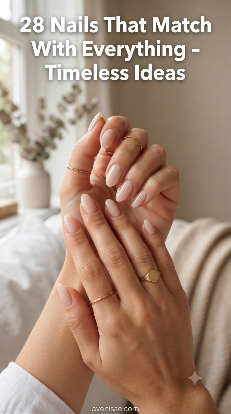 28 Nails That Match With Everything - Timeless Ideas