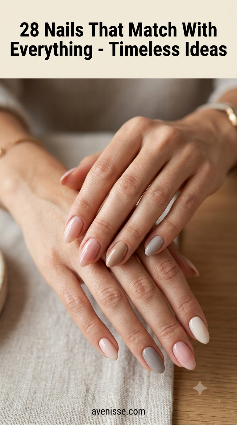 28 Nails That Match With Everything - Timeless Ideas
