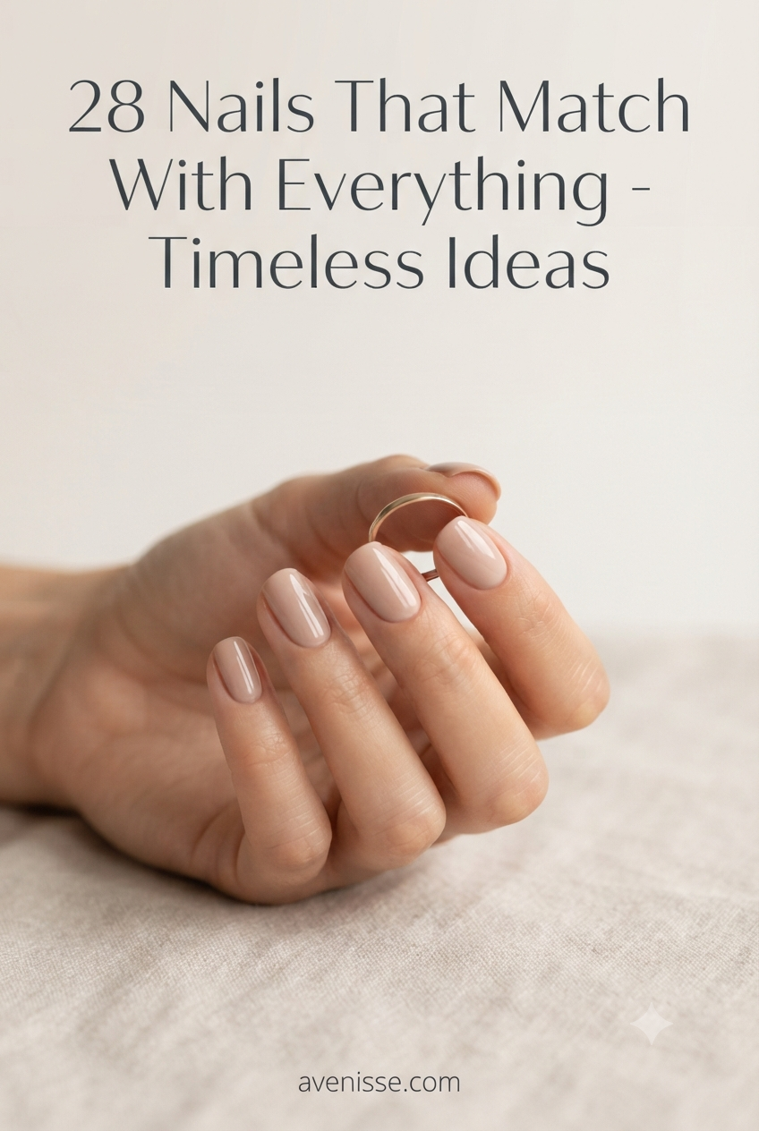 28 Nails That Match With Everything - Timeless Ideas