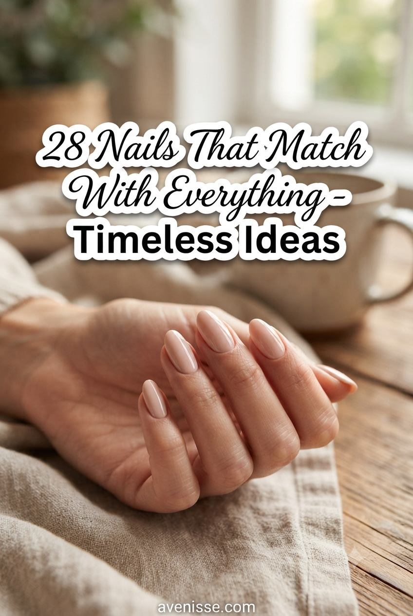 28 Nails That Match With Everything - Timeless Ideas