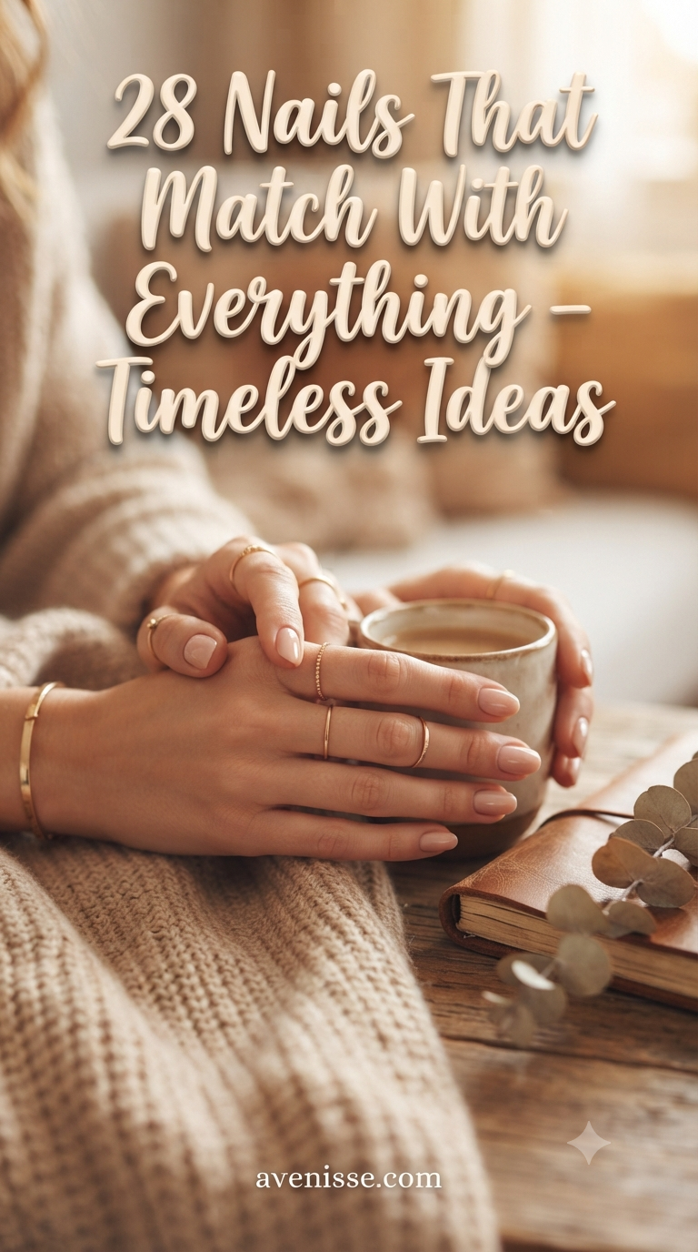 28 Nails That Match With Everything - Timeless Ideas