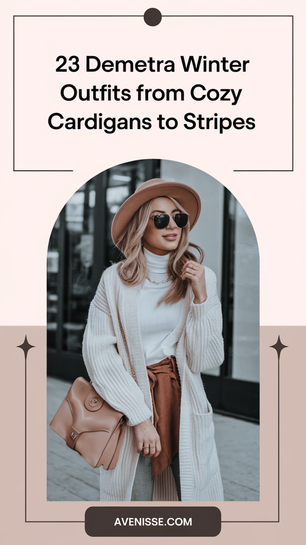 23 Demetra Winter Outfits From Cozy Cardigans To Stripes