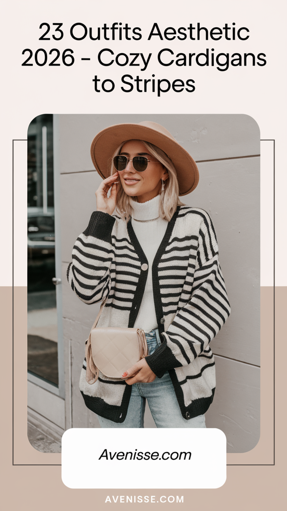 23 Outfits Aesthetic 2026 - Cozy Cardigans To Stripes