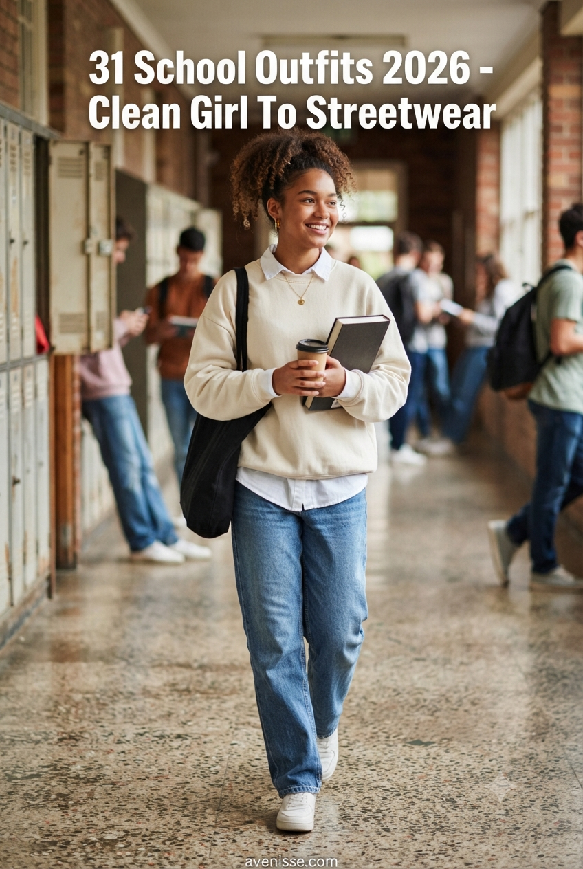 31 School Outfits 2026 - Clean Girl To Streetwear