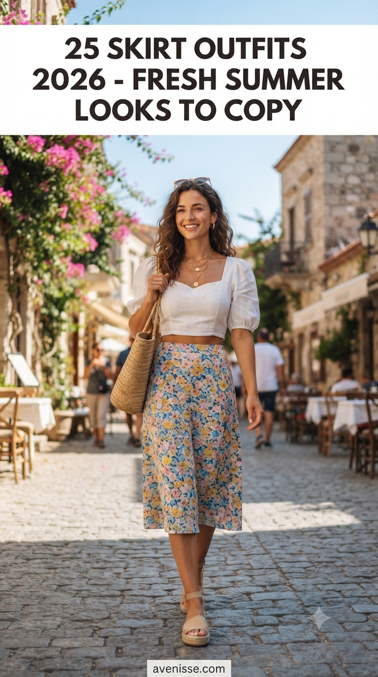 25 Skirt Outfits 2026 - Fresh Summer Looks To Copy
