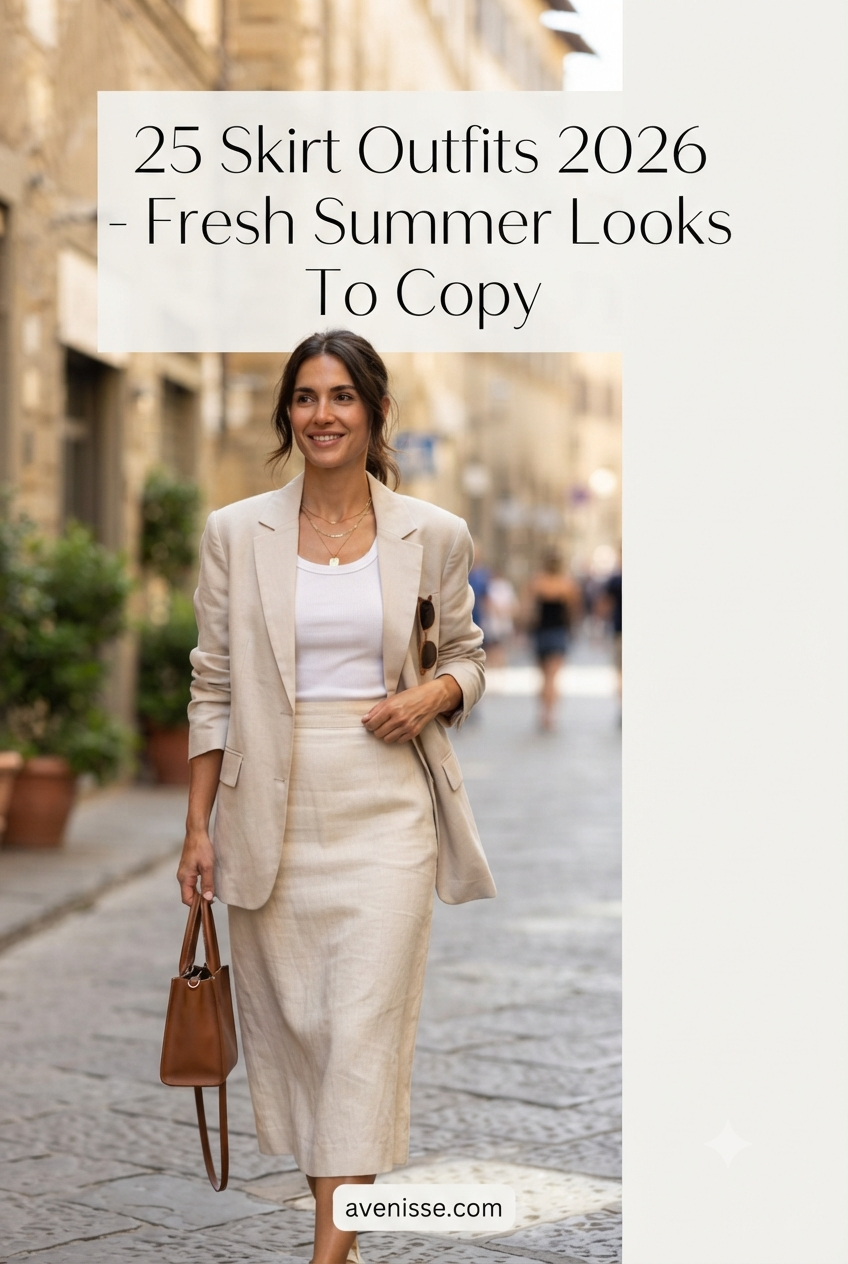 25 Skirt Outfits 2026 - Fresh Summer Looks To Copy