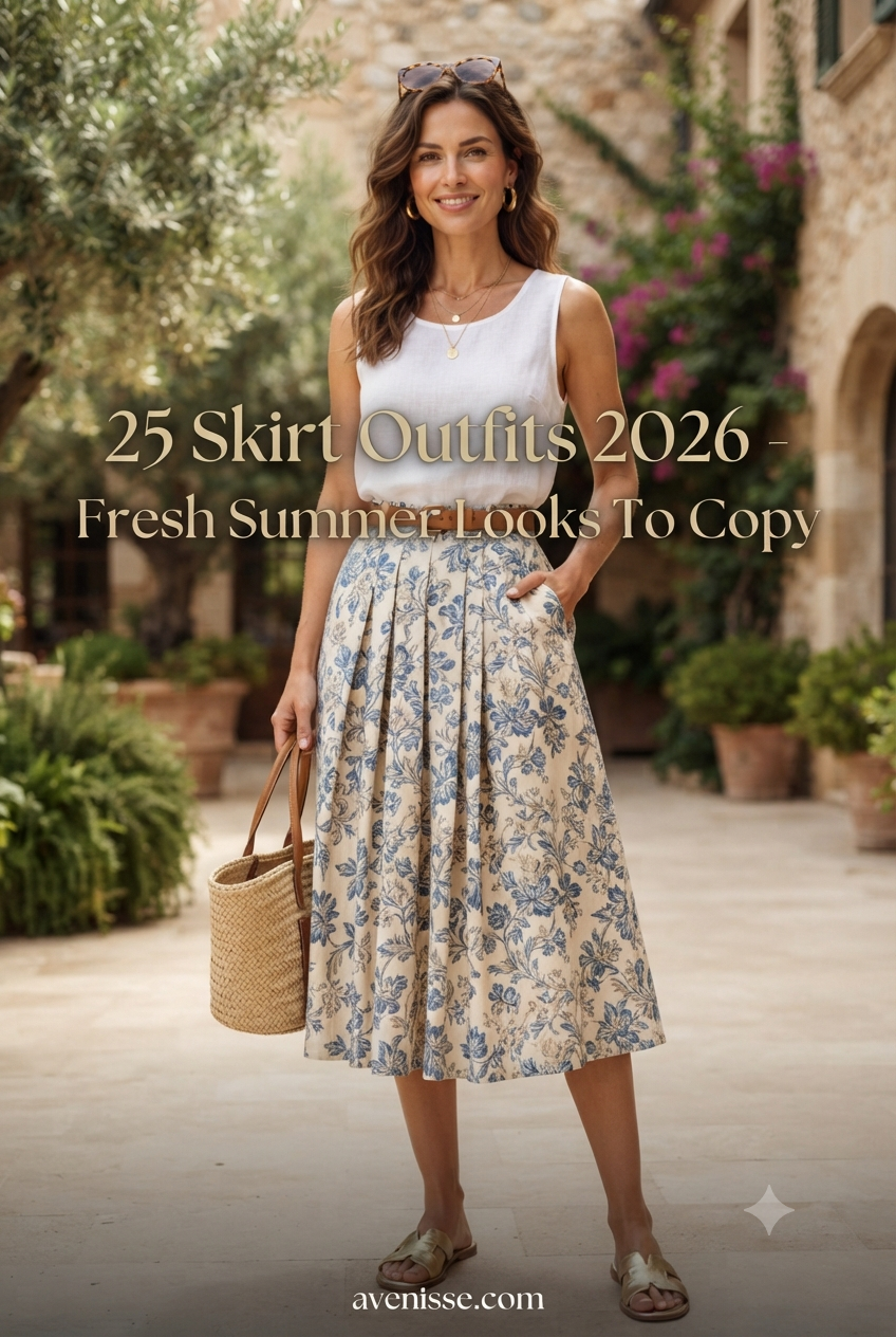 25 Skirt Outfits 2026 - Fresh Summer Looks To Copy