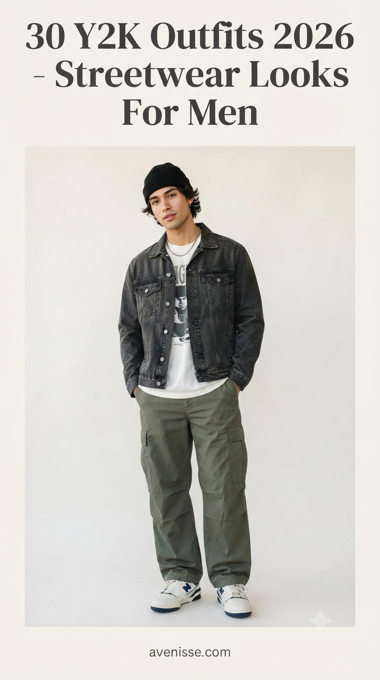 30 Y2K Outfits 2026 - Streetwear Looks For Men