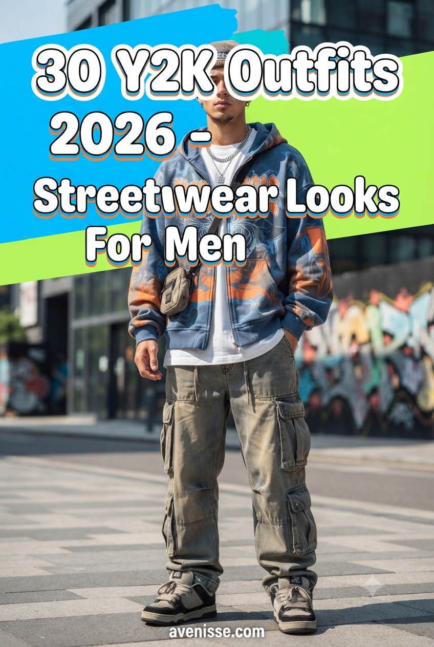 30 Y2K Outfits 2026 - Streetwear Looks For Men